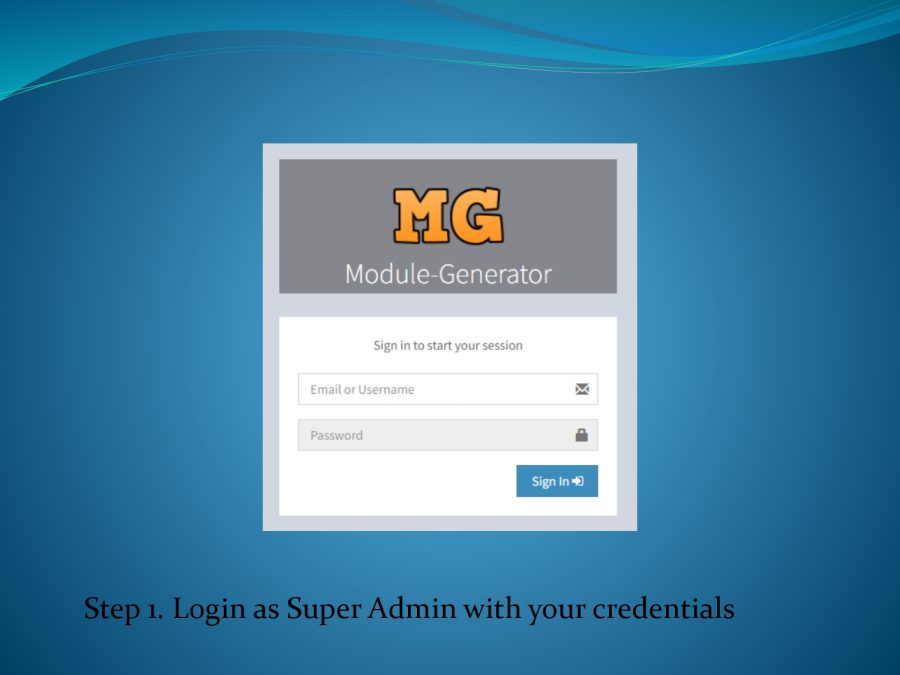 Module Generator (CRUD Generator)