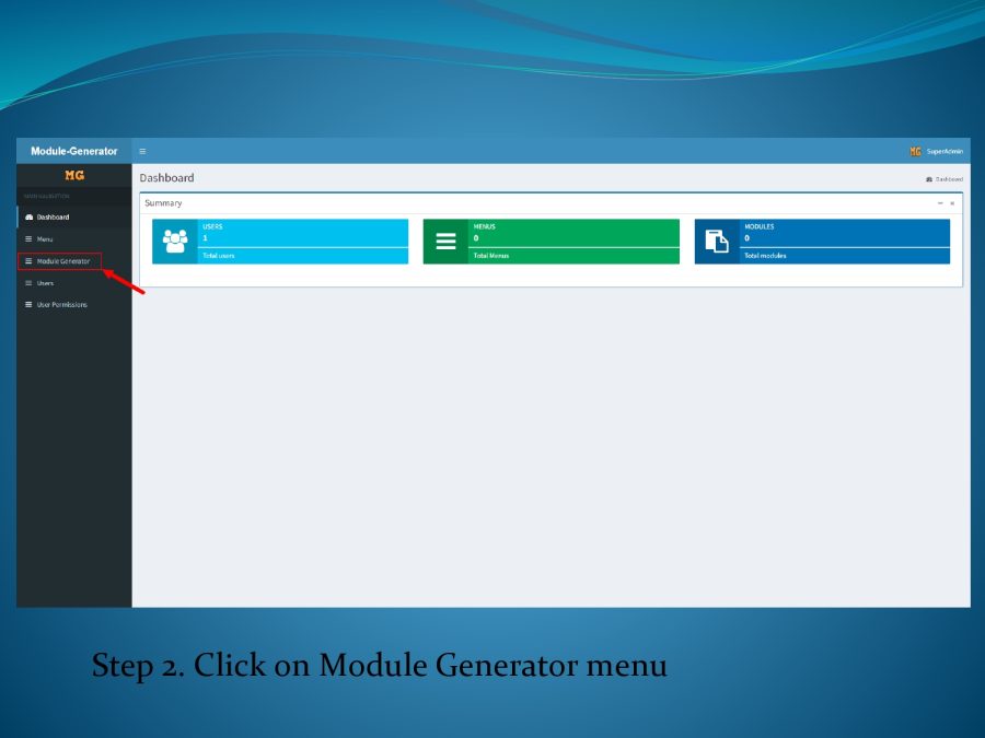 Module Generator (CRUD Generator)