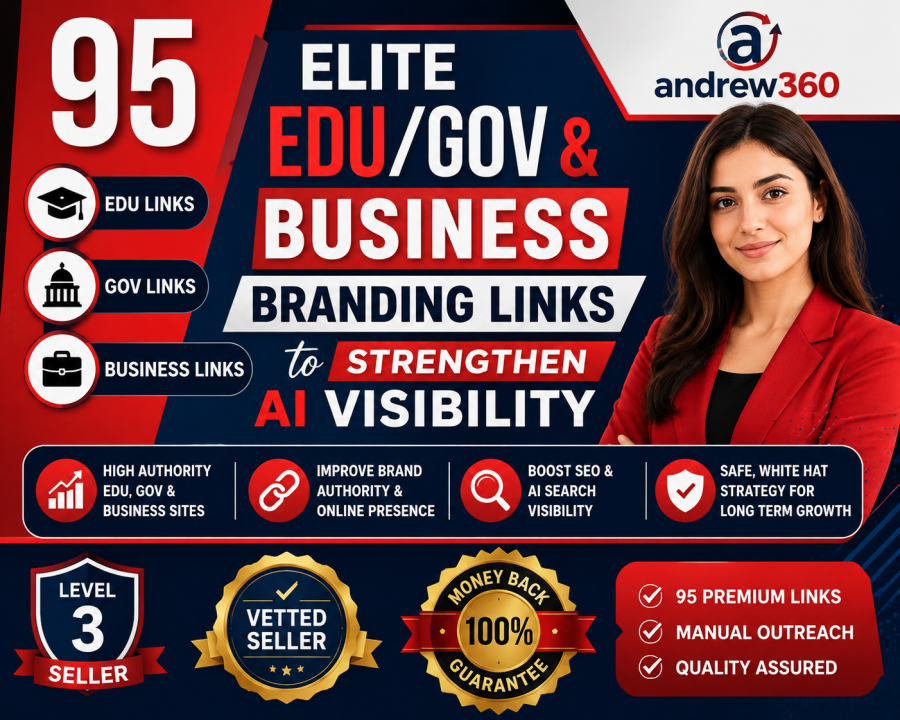 95 Elite EDU/GOV & Business Branding Links to Strengthen AI Visibility