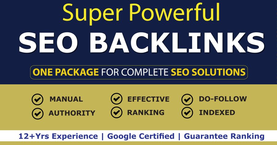 Super Powerful SEO Backlinks to Skyrocket Your Google Ranking