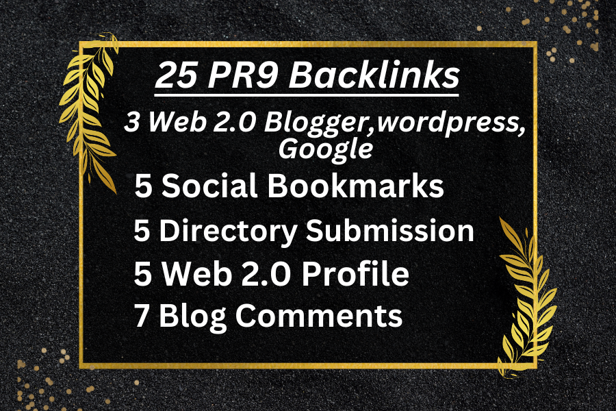 Google SERP Boost-25 Pr9 SEO Manual high Authority Backlinks From DA DR 50+-Get Google 1st Rank