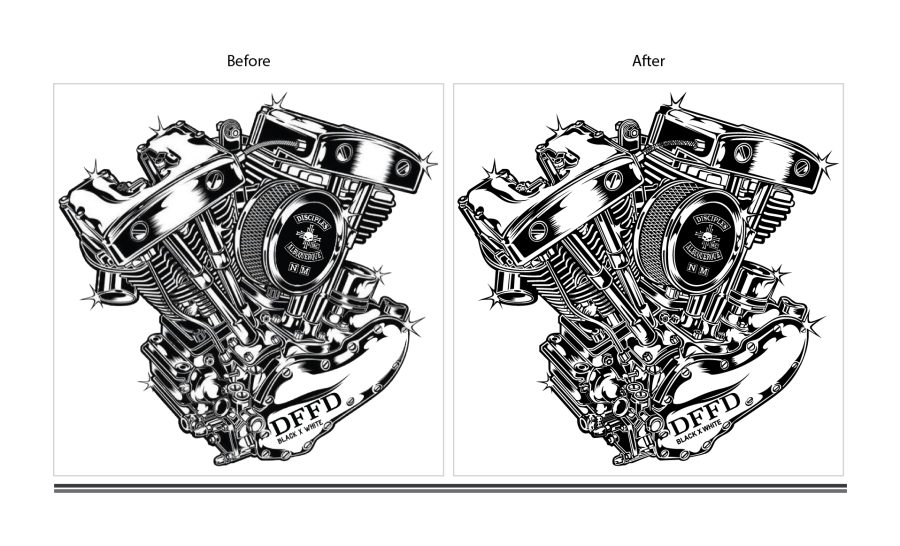 redraw or vector trace graphics logo in just few hours professionally