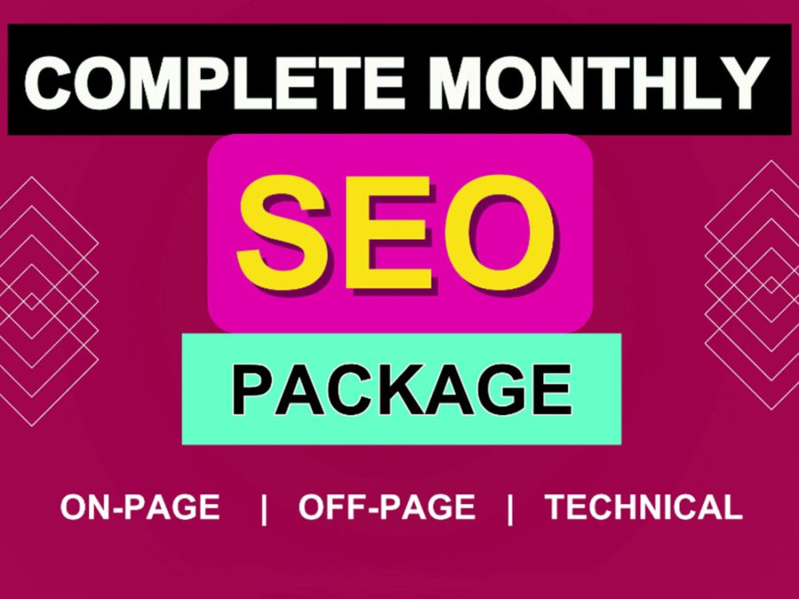 complete SEO package to boost your website's search engine rankings