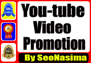 Youtube video promotions Social Media Split available 
