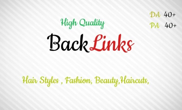 Backlink site of hairstyles and fashion.Build High PR quality backlinks PA DA 50+