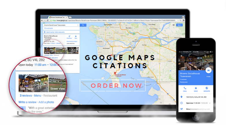 I will do 350 google maps citations for local business SEO