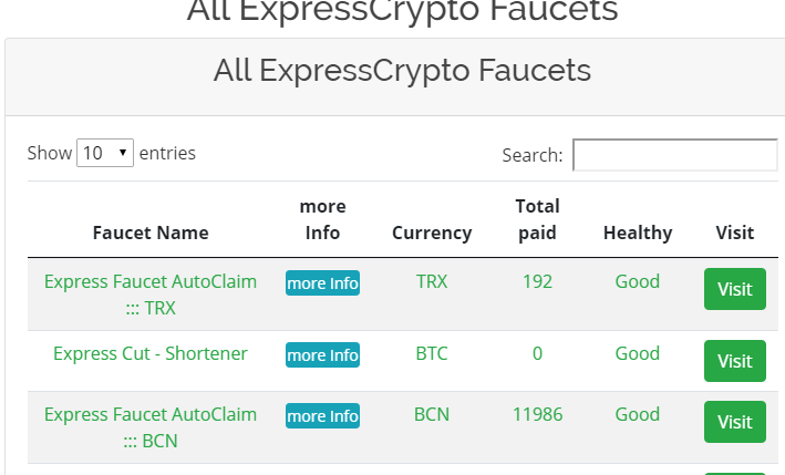 crypto affiliate System for three micro wallets and custom sites