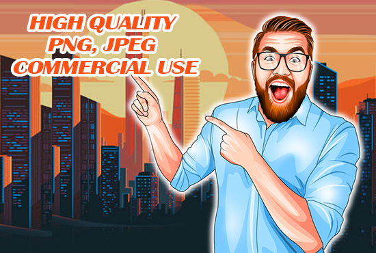 Make your picture into a cartoon portrait 