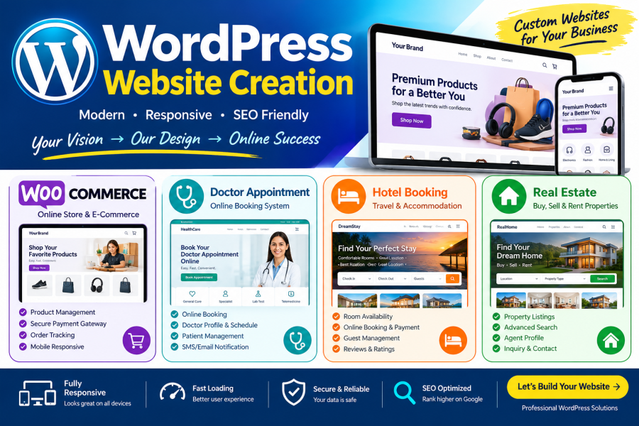 I will create WordPress website using Elementor pro