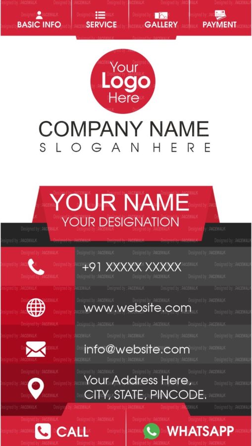 I will Create a Dynamic and interactive E Business card for your Business