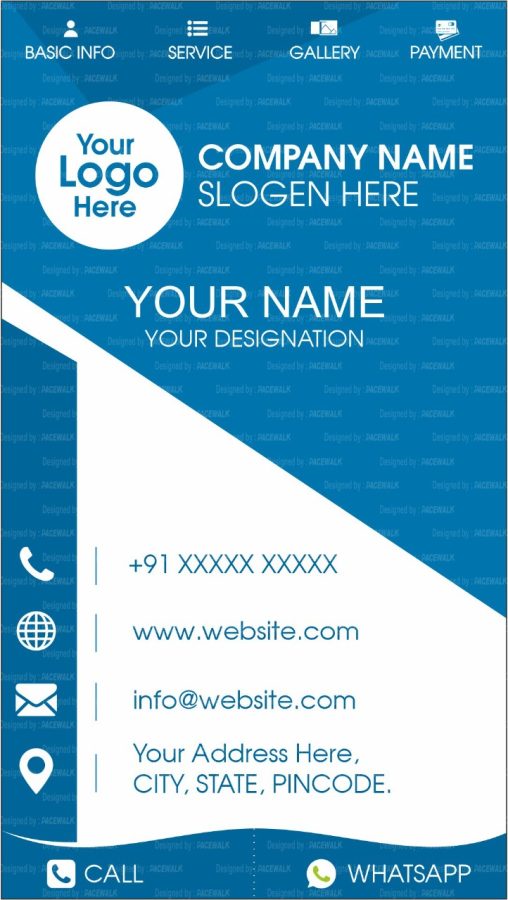 I will Create a Dynamic and interactive E Business card for your Business