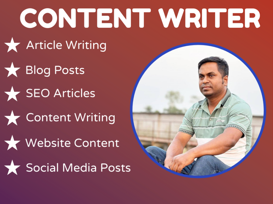 Content writer, SEO articles, blog writing, website content, content writing