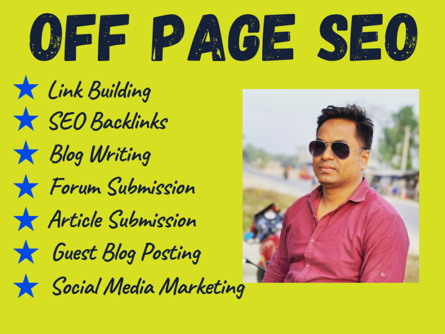 Off page SEO, Monthly off page SEO, Off page SEO Expert for google top ranking