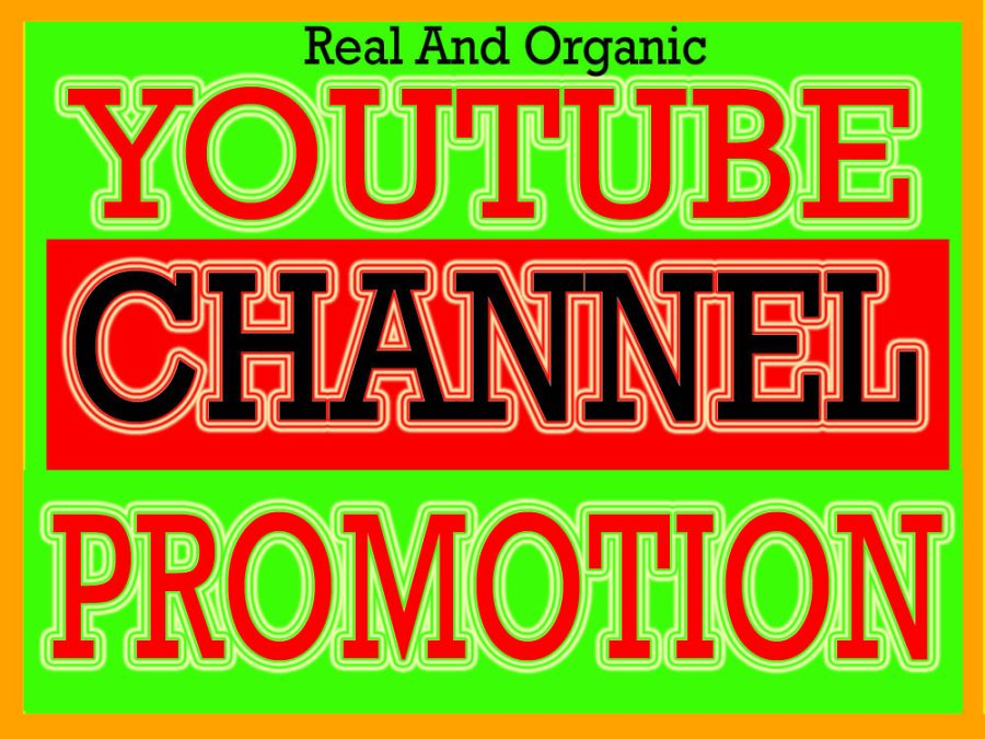I will Do YouTube Chanel Promote Via Genuine Account User