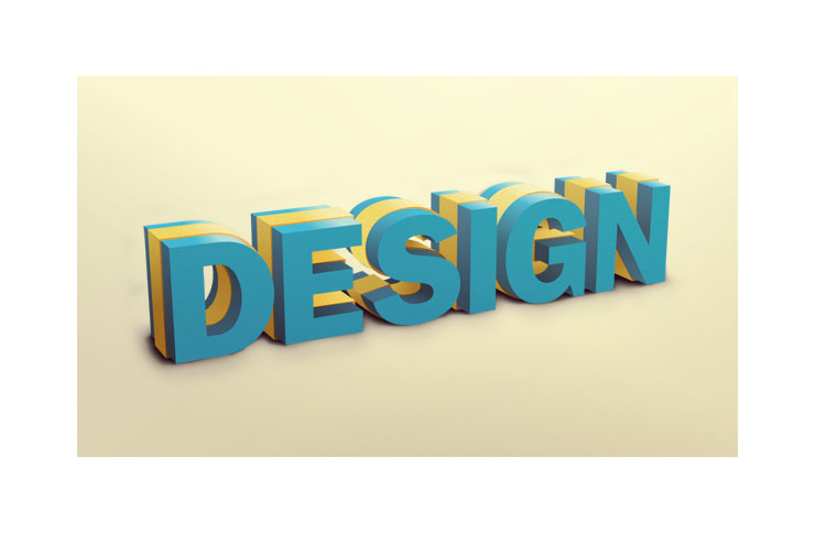 I will create any 3D text that you provide me with your desired colors using cinema 4d 