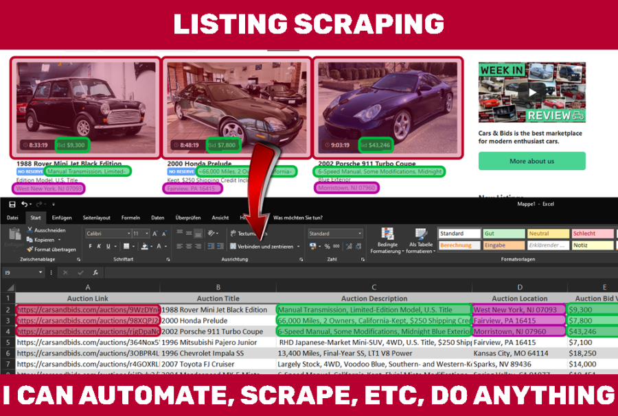 I will create web scraper, web crawler and bots to automate task