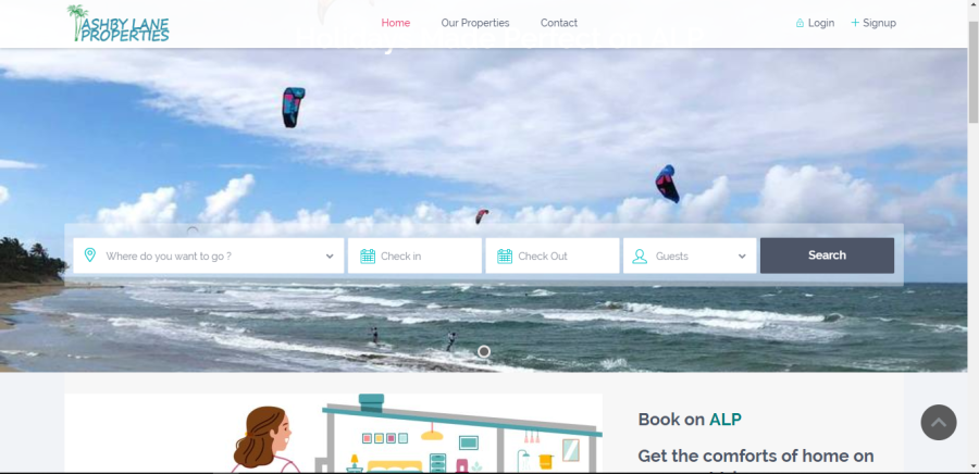 I'll develop a vacation rental property website with ical sync