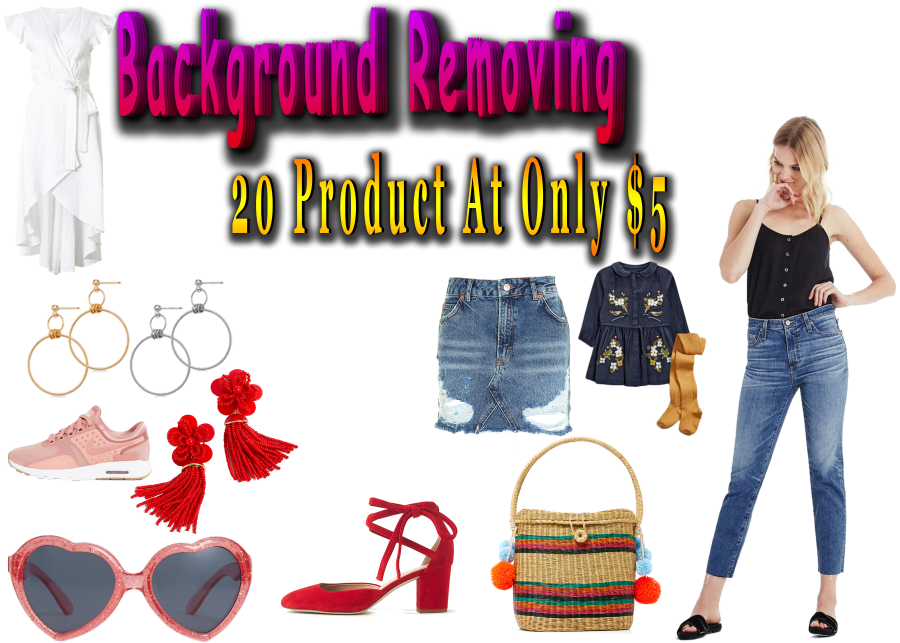 I will make your photo background transparent