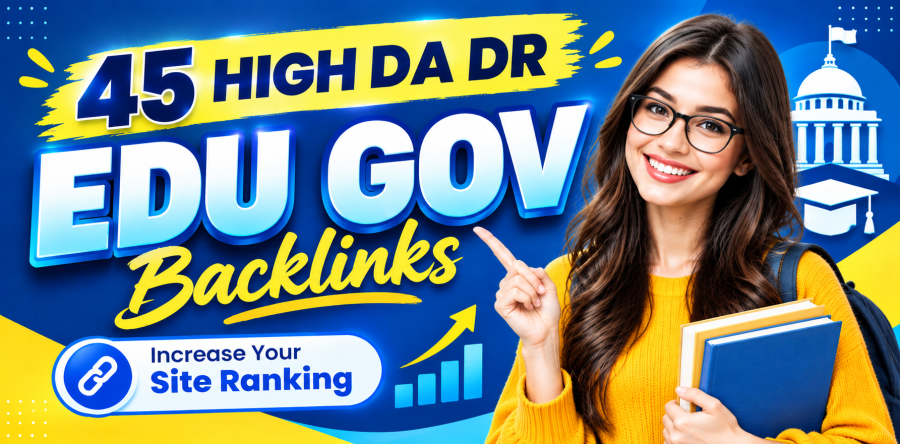 45 EDU/GOV Authority Mix Backlinks, Blog Posts, Profiles & Comments+ 400 Tier 2 Support