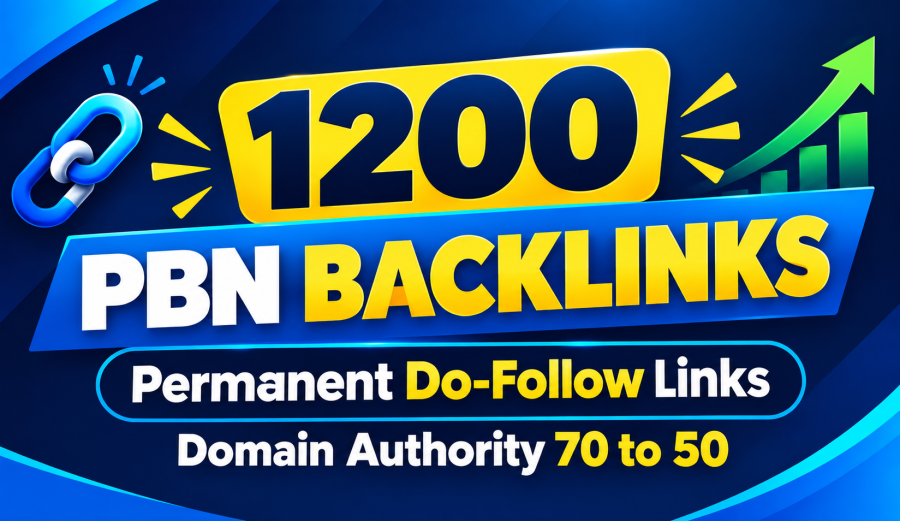 Rank your website with 1200 Dofollow PBN DA 80 to 50 Backlinks