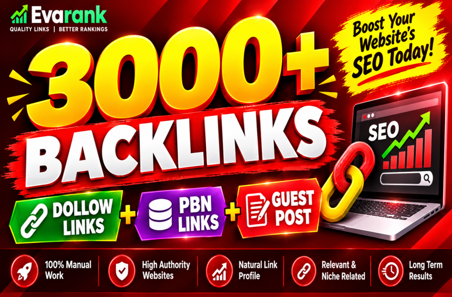 SUPER Multi 3 Tier SEO Package with 3000 Backlinks Professional Link Building