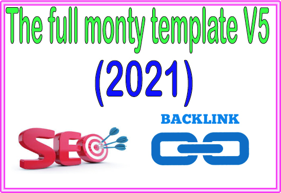 Do The Full Monty Template High-Quality PREMIUM Backlinks To Improvement Your Rank