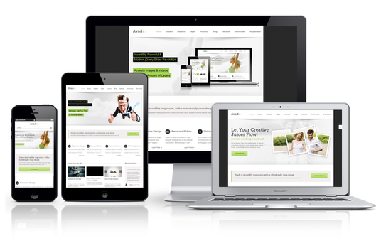 Install and Customize 2 page using AVADA theme