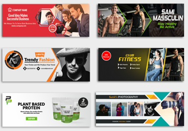 Design A Banner,Flyer,Poster, Facebook Cover Or Youtube Banner, Or Ad Header 