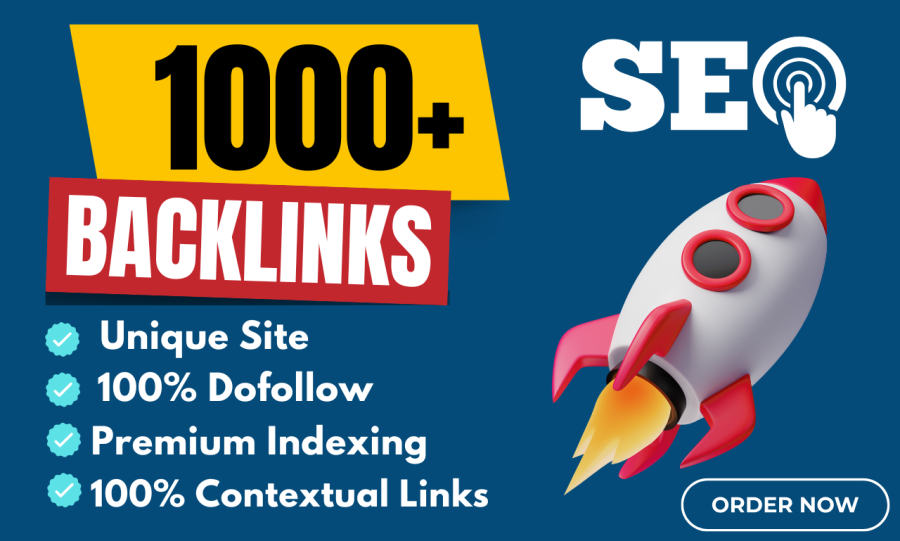 I Will Do 1000 DA60+ White Hat SEO Manual Dofollow Backlinks
