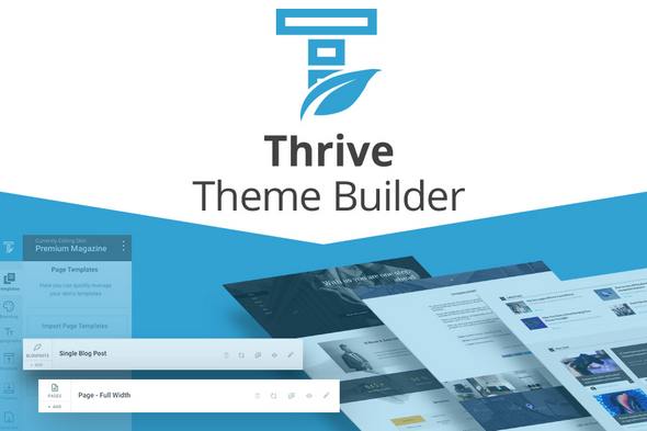 install thrive theme builder, shapeshift theme with agency license
