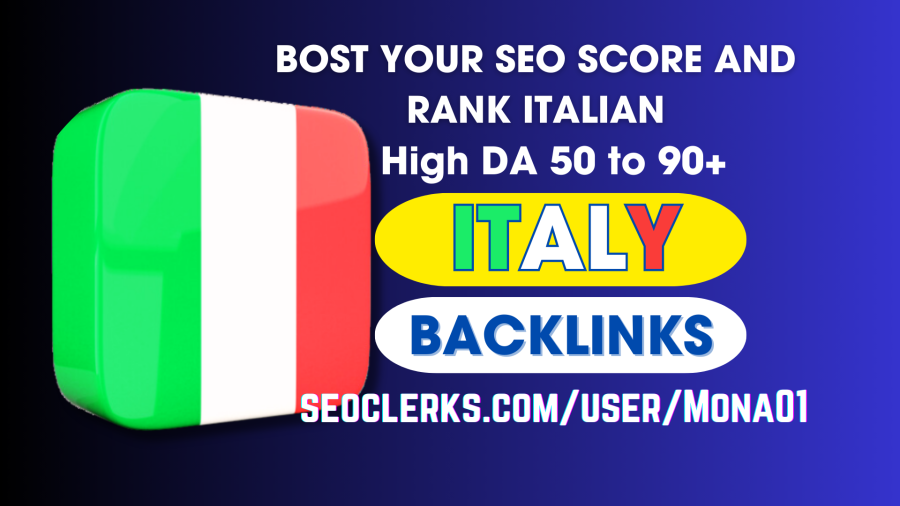 I will do 15 IT Doamin, 10 Dofollow italy site link-building with italian SEO high da backlinks 