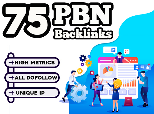 Premium 75 PBN DA 50 Plus Dofollow Backlinks Casino Friendly