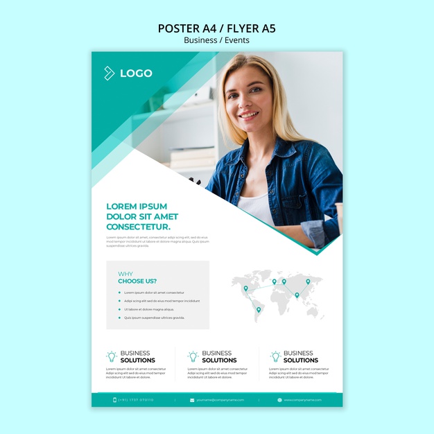 i will design professional flyer in 4hour