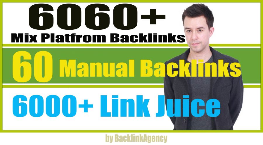 6060+ Mix Platform Backlinks Web2, Profile, Wiki, Bookmark, Edu-Gov And 6000+ Tier2 Link Juice