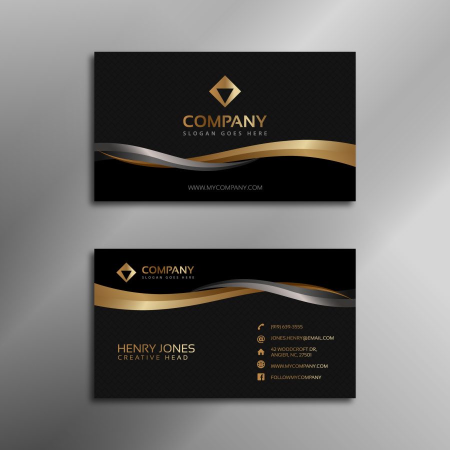101 PSD Business Card for Business use