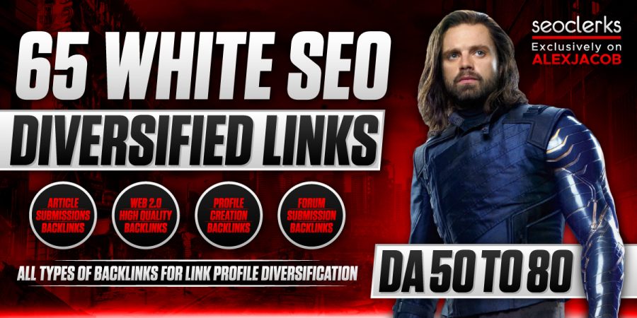 Worldwide 65 white hat seo dofollow mix backlinks 2024 updates unique domains