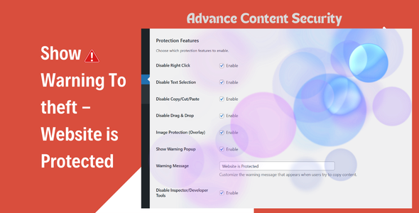 WP Content Guard &ndash; Advanced Content Protection & IP Blocking