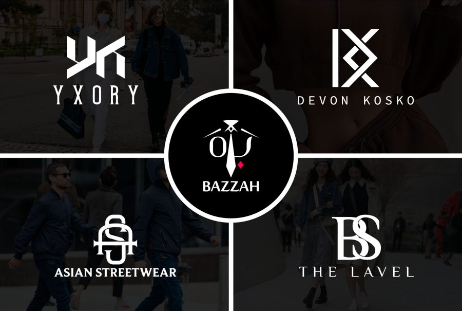 Design modern fashion luxury clothing brand logo 