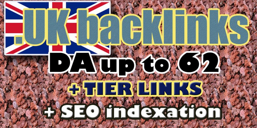 I will do UK backlinks high domain authority UK domains