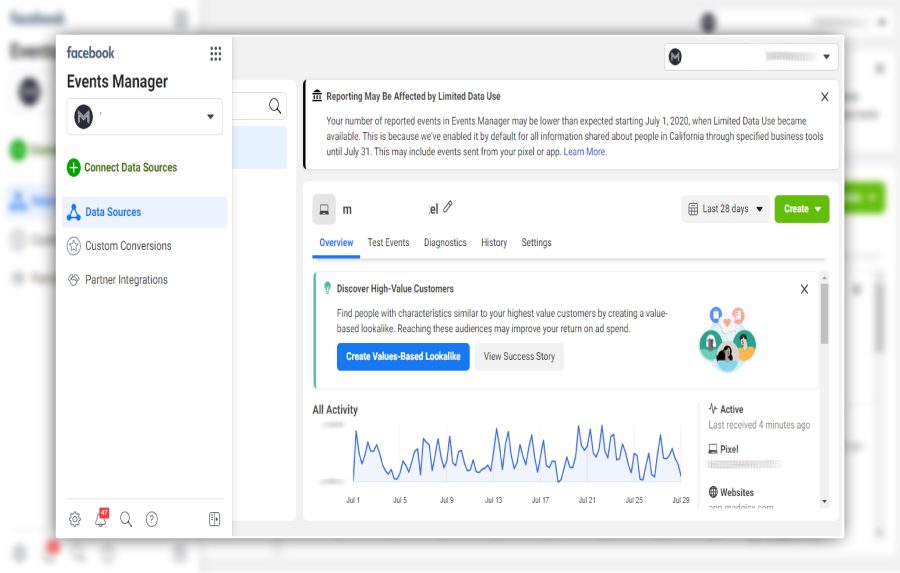I will setup facebook pixel,google analytics in WordPress or Shopify