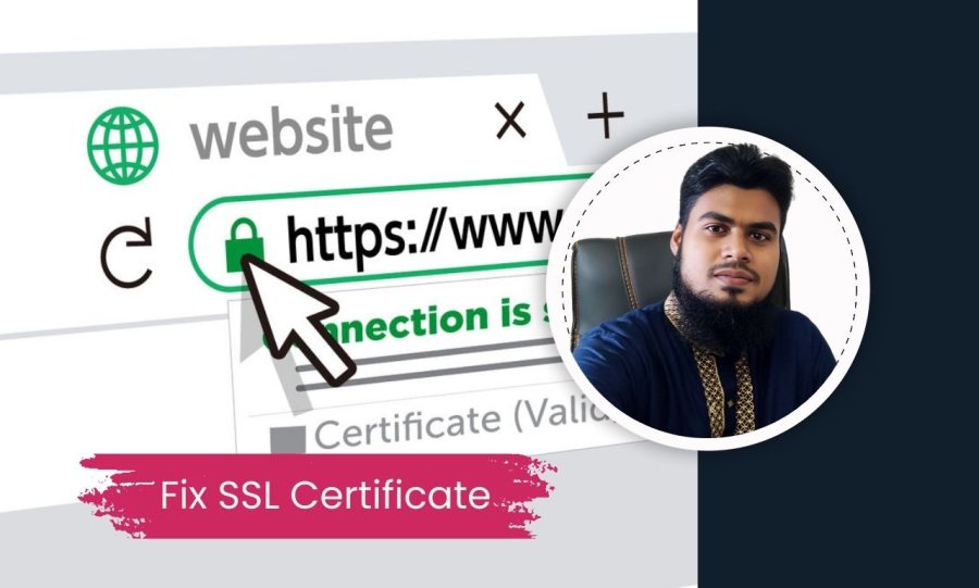 I will fix SSL and http errors and install SSL certificate