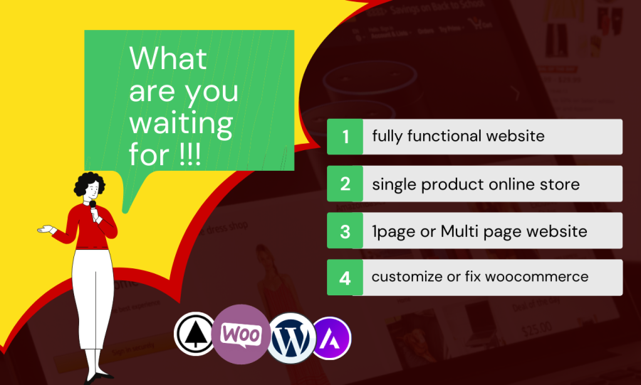 I will design optimized wordpress business or ecommerce website