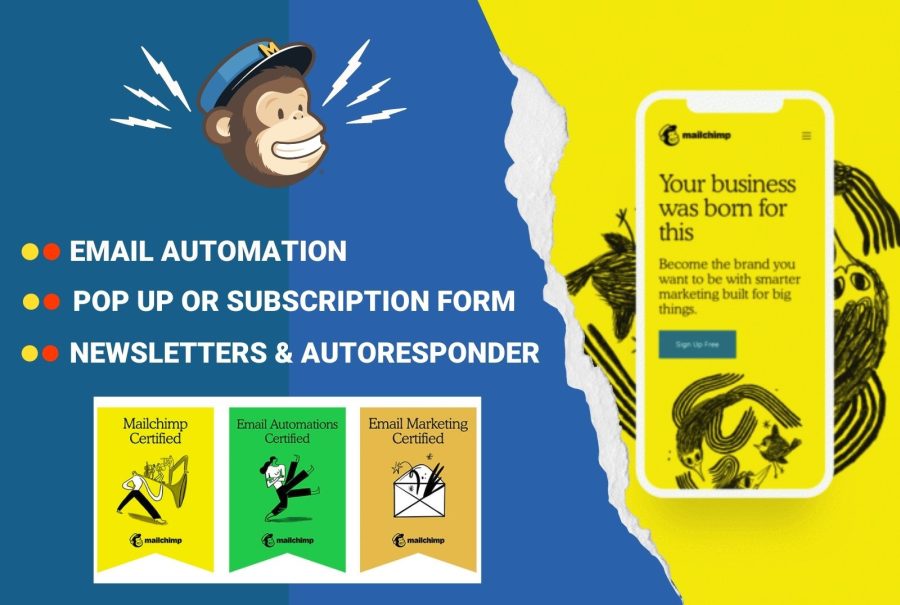 I will Design responsive email template & Setup Mailchimp automation