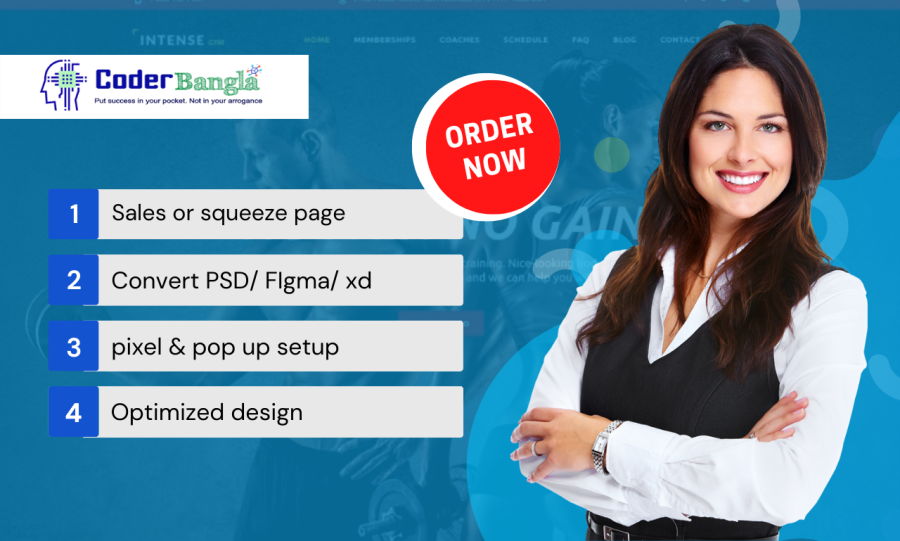 I Will Design WordPress Landing page By Using Elementor pro