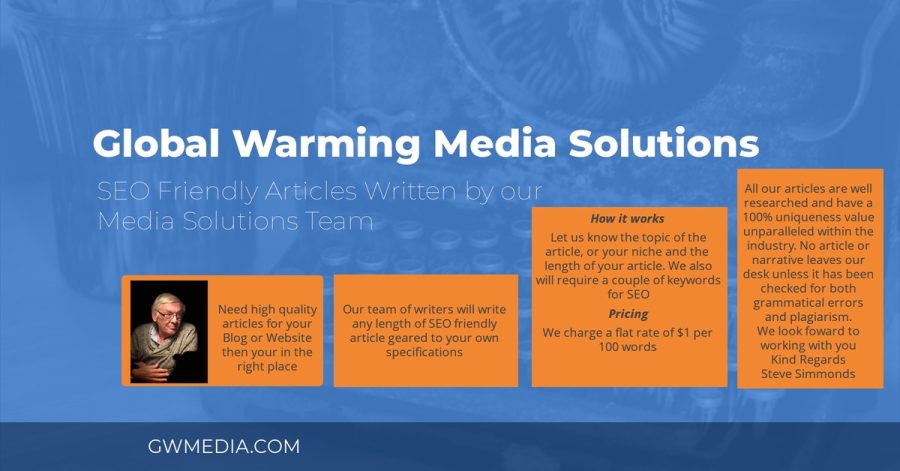 High quality SEO friendly articles $1.00 per 100 words written to your own specifications