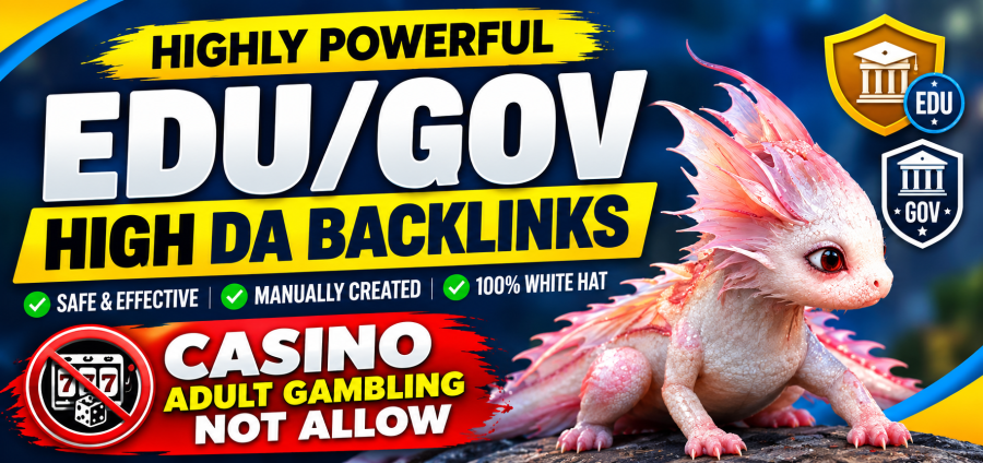 50 High Authority EDU & GOV Backlinks | Powerful SEO Link Building for Higher Rankings