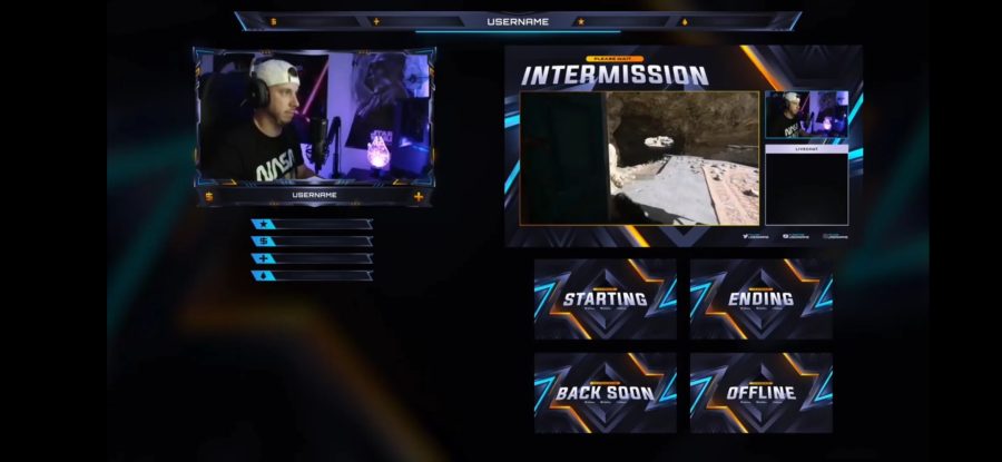 I will design ultimate animated twitch overlay, panels, screens, alerts, etc