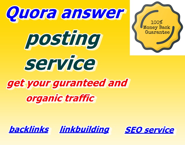 i will provide 20 quora answer with upvotes 
