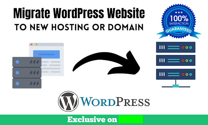 I will transfer, move, migrate wordpress website to new host or domain