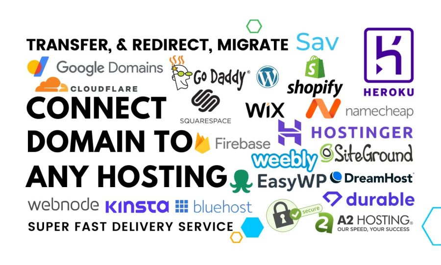 Expertly connect, transfer, and redirect custom domains, subdomains, dns setup